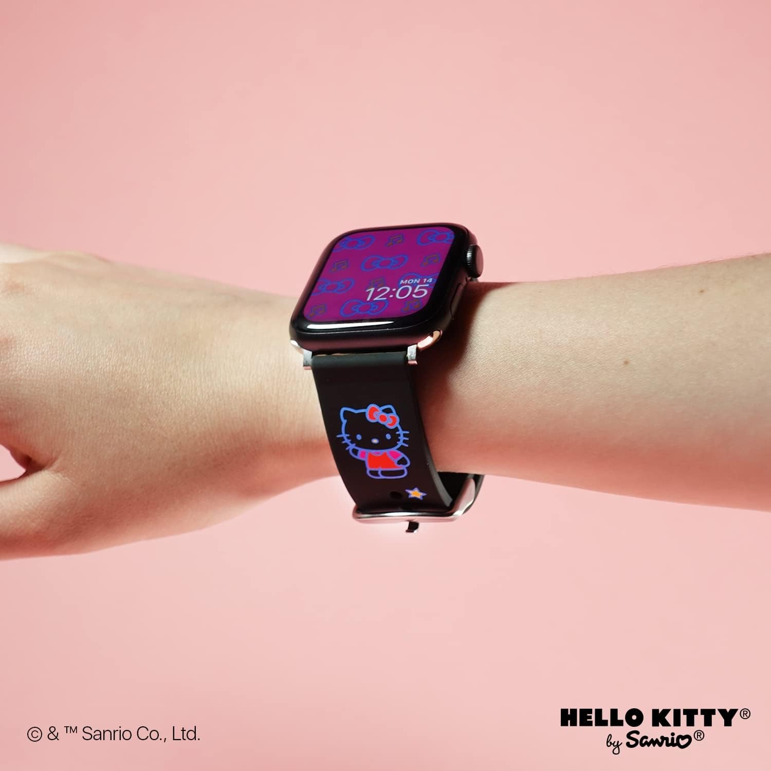Hello Kitty Smartwatch Band - Officially Licensed, Compatible with Apple Watch (Not Included)