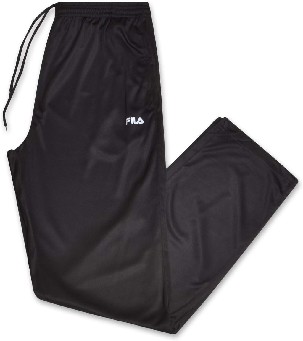 Big and Tall Open Bottom Track Pants – Lightweight Performance Track Pants