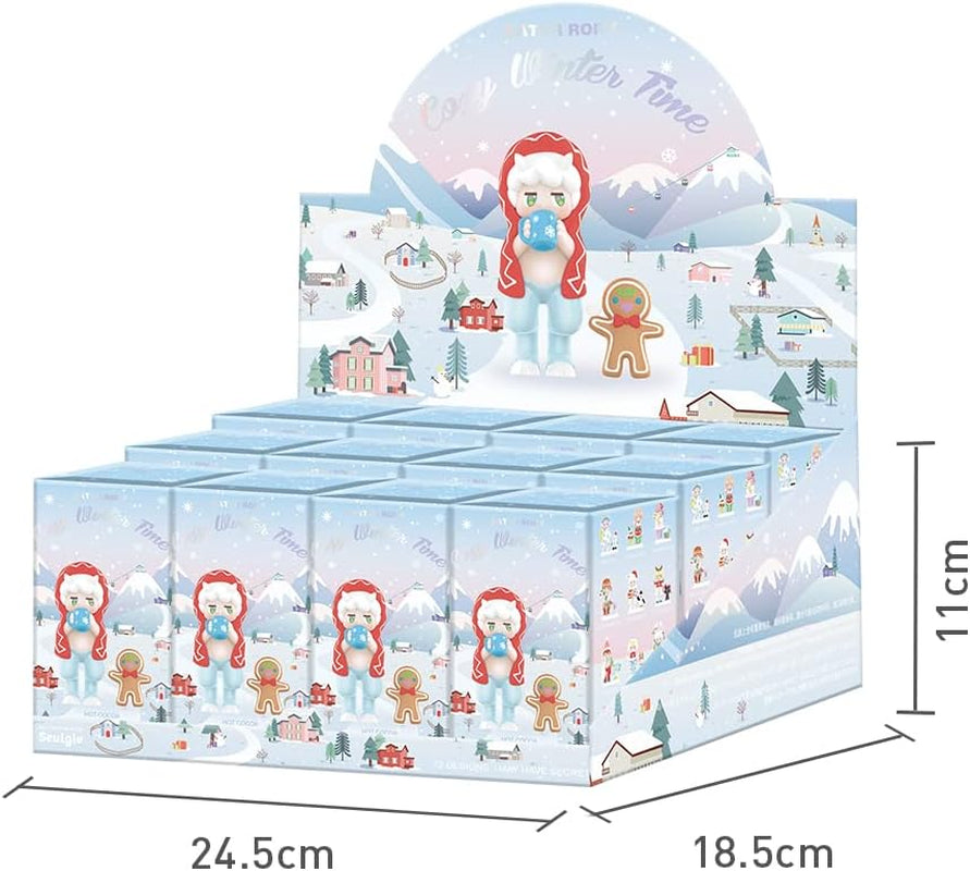 Satyr Rory Cozy Winter Time Series 1PC Blind Box Action Figure Toy Box Bulk Popular Collectible Random Art Toy Hot Toys Cute Figure Creative Gift, for Christmas Birthday Party Holiday
