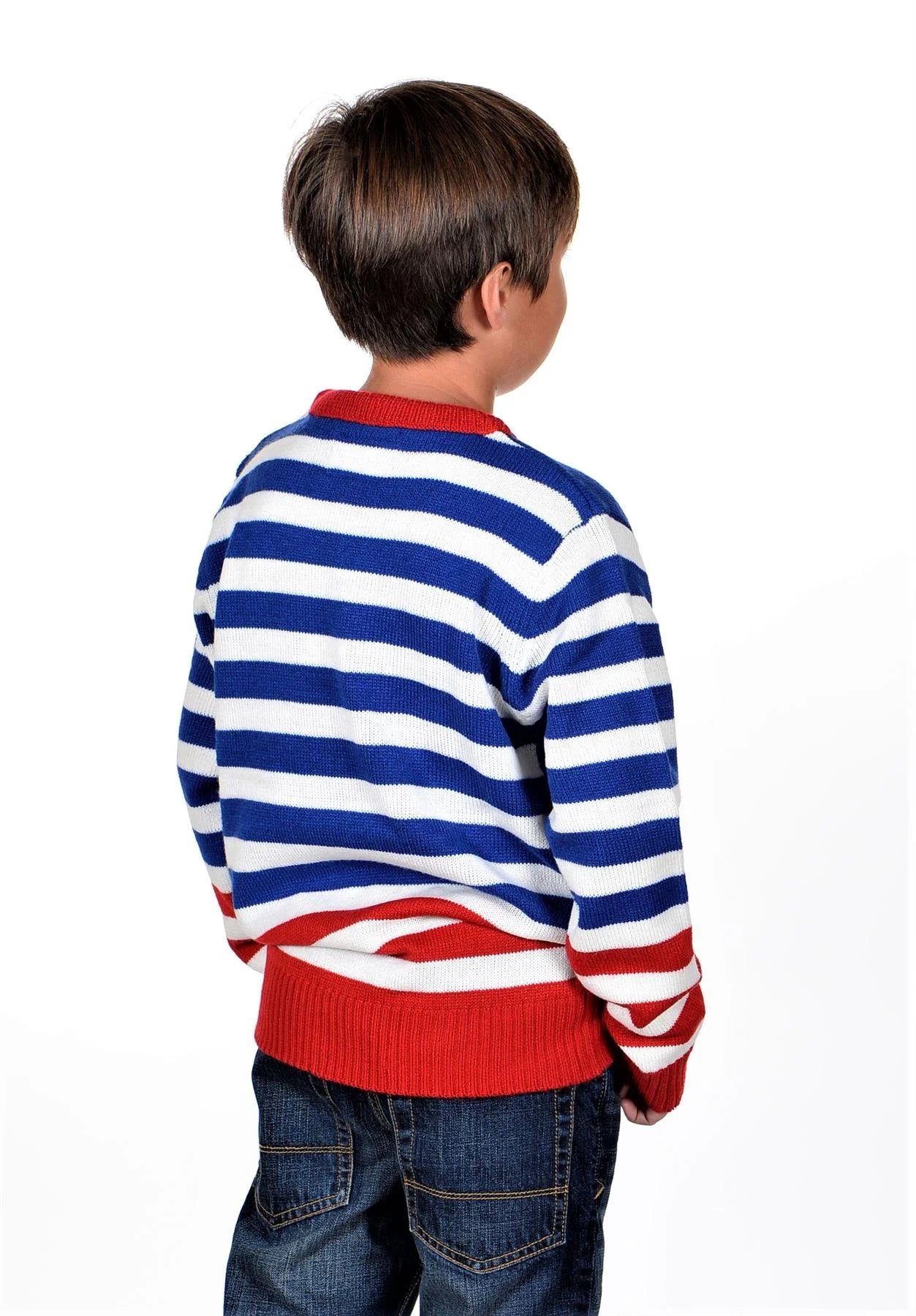 Kids Christmas Sweater, Children'S Acrylic Holiday Pullover for Boys & Girls, 9-10 Years