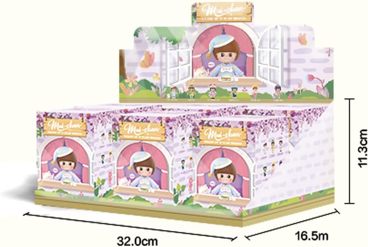 MMUI-CHAN Dress up & Play Series 1PC Blind Box Action Figure Toy Box Bulk Popular Collectible Random Art Toy Hot Toys Cute Figure Creative Gift, for Christmas Birthday Party Holiday