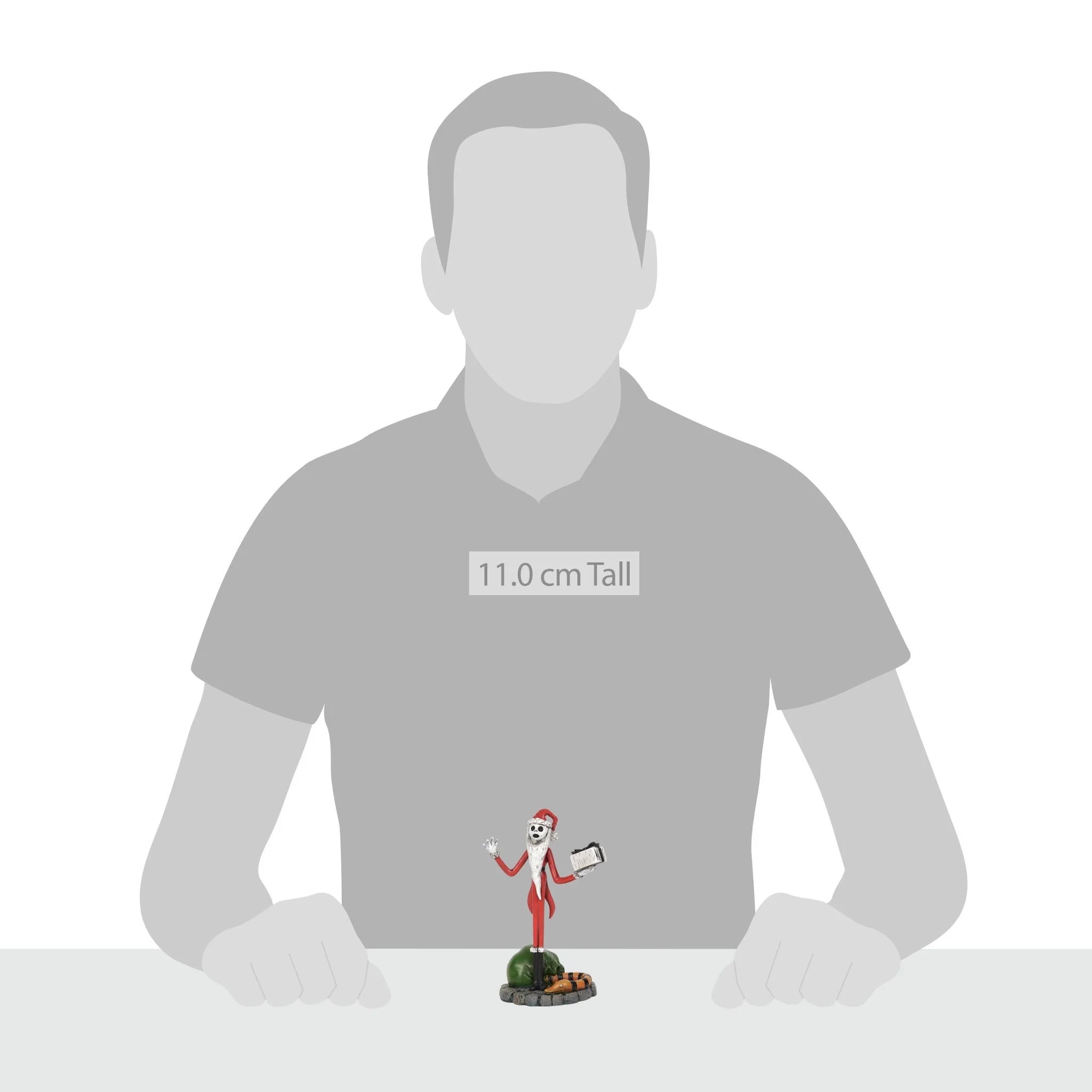 Nightmare before Christmas Village Jack Steals Christmas Accessory Multicolor Figurine 3.9In H