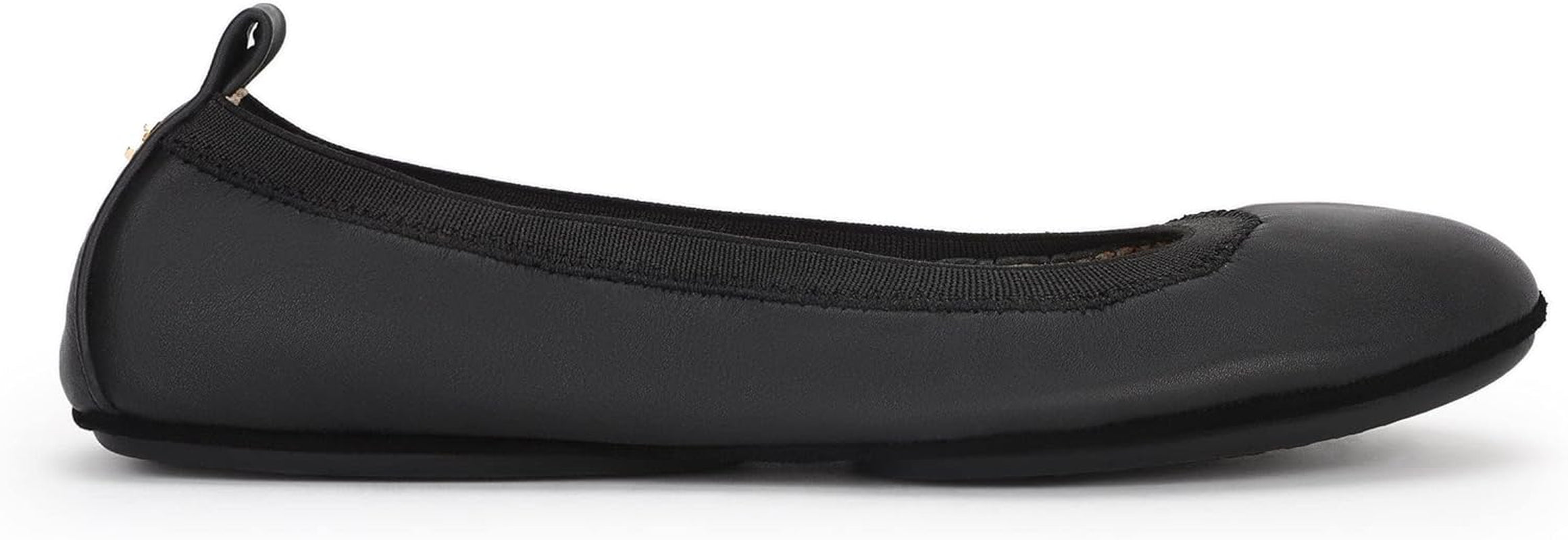 Samara Women'S Leather Metallic Foldable Ballet Flat