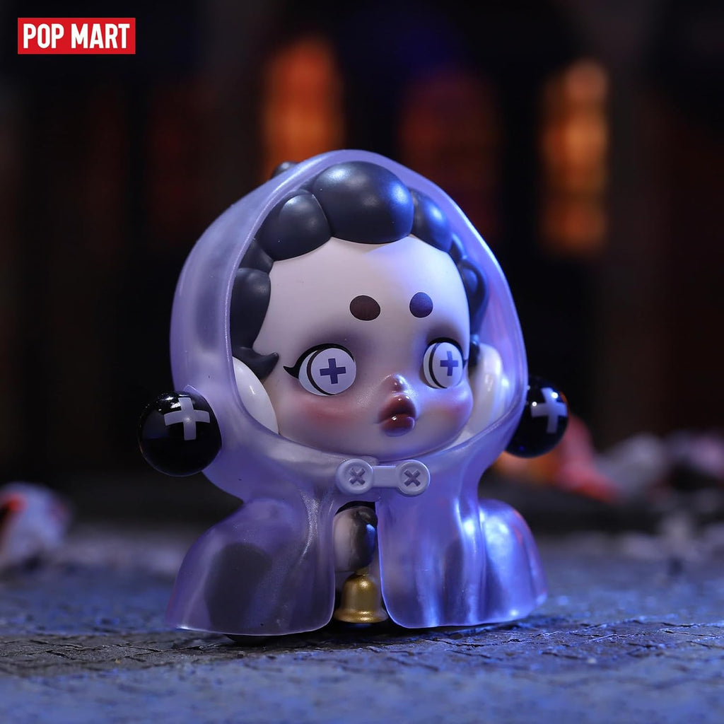 Skull Panda Ancient Castle Blind Box Figures, Random Design Mystery Toys for Modern Home Decor, Collectible Toy Set for Desk Accessories, Triple Box