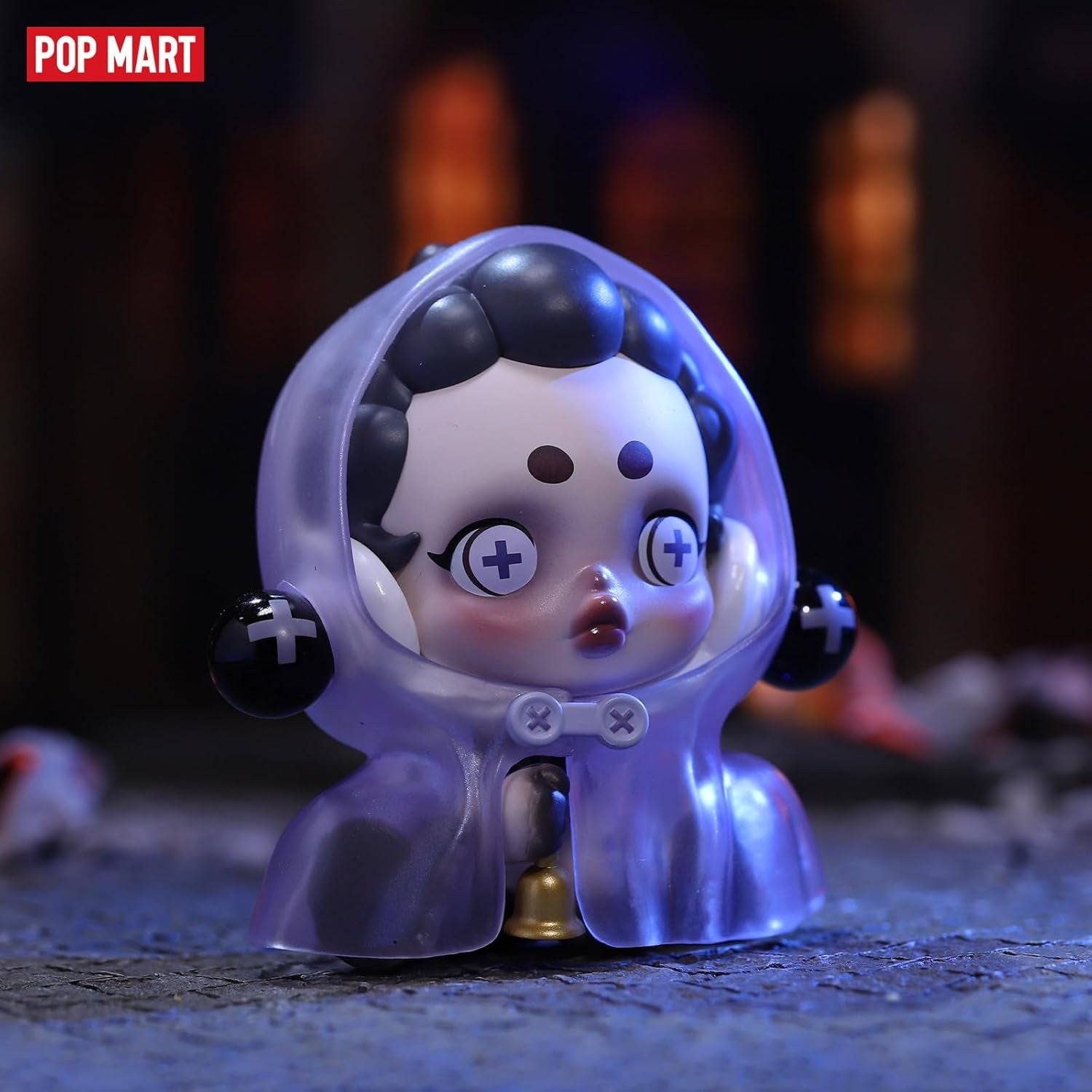 Skull Panda Ancient Castle Blind Box Figures, Random Design Mystery Toys for Modern Home Decor, Collectible Toy Set for Desk Accessories, Triple Box