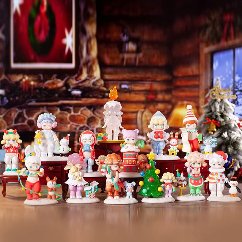 Satyr Rory Cozy Winter Time Series 1PC Blind Box Action Figure Toy Box Bulk Popular Collectible Random Art Toy Hot Toys Cute Figure Creative Gift, for Christmas Birthday Party Holiday