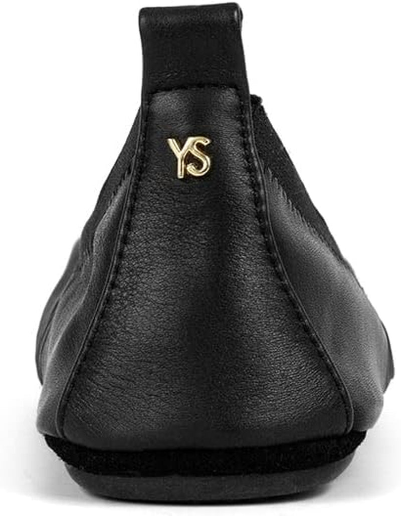 Samara Women'S Leather Metallic Foldable Ballet Flat