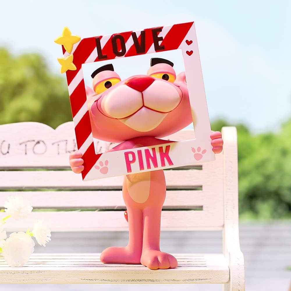 Pink Panther-3Pc Pet Art Toy Popular Collectible Cute Kawaii Toys Figures Blind Box Gift for Christmas Birthday Party Holiday