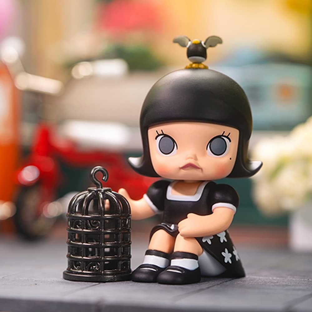 Molly When I Was a Kid Series 12PC Blind Box Toy Box Bulk Popular Collectible Random Art Toy Hot Toys Cute Figure Creative Gift, for Christmas Birthday Party Holiday