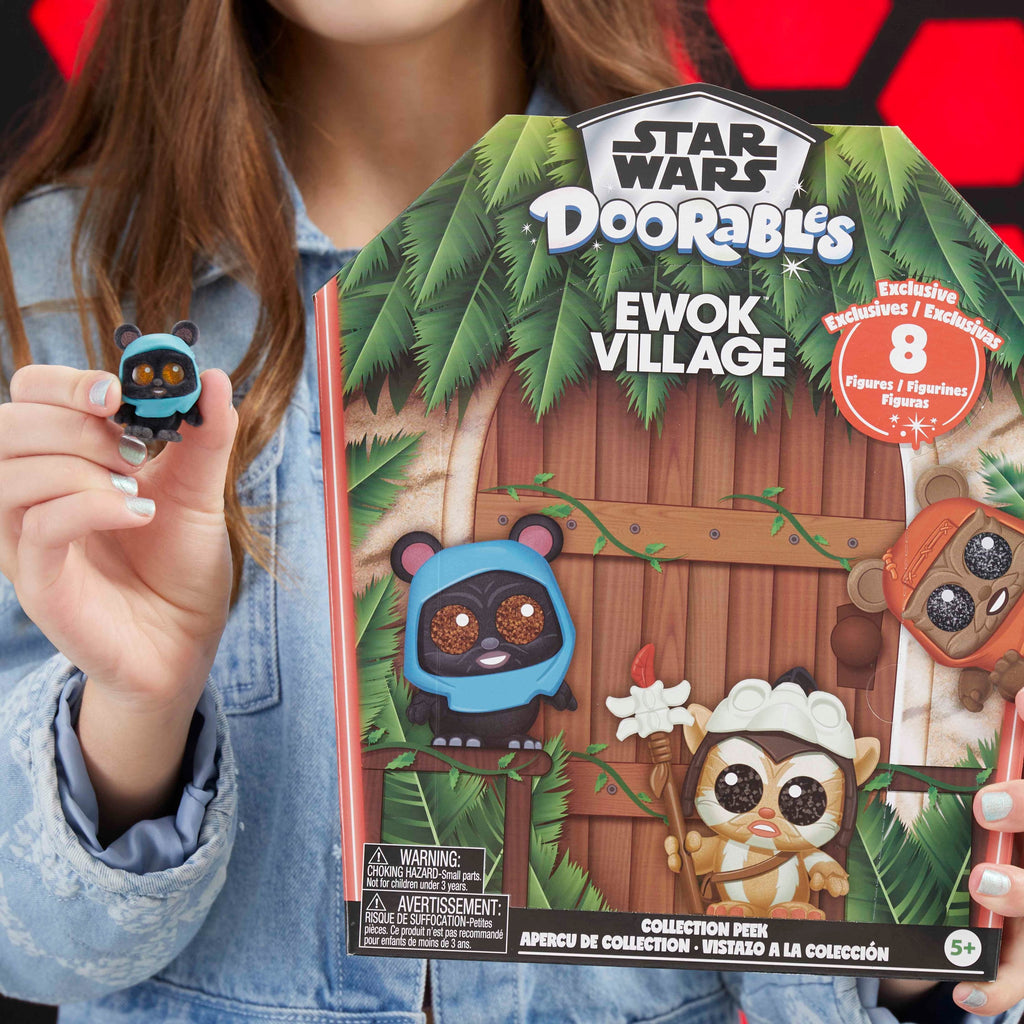 STAR WARS™ Doorables Ewok Village Collection Peek, Collectible Figures, Kids Toys for Ages 5 Up