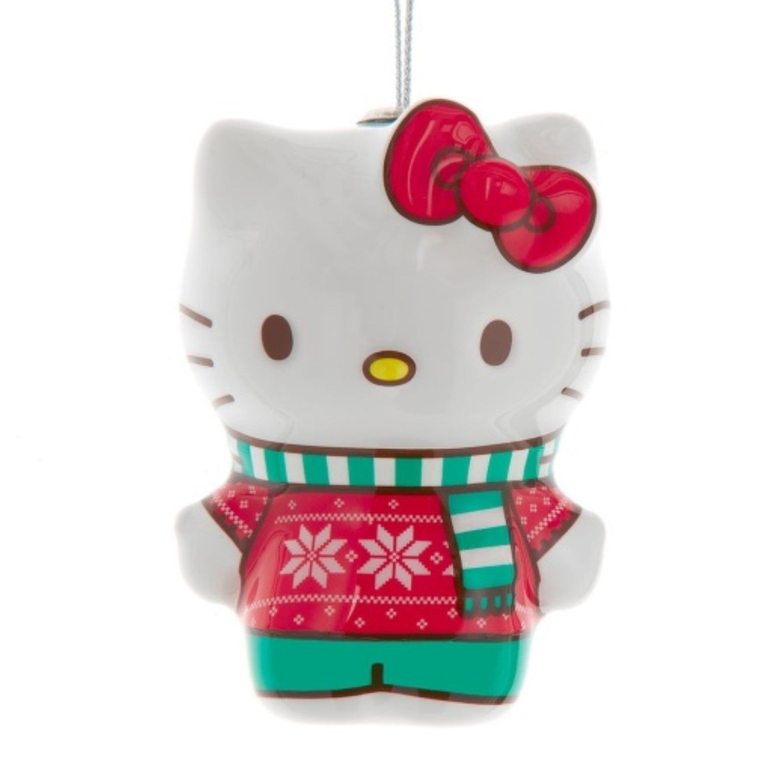 Kurt Adler Officially Licensed Hello Kitty Decoupage Ornament, 4.25"