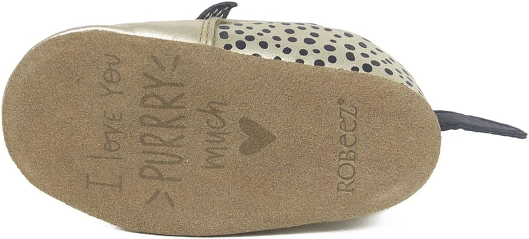 Baby Girls Soft Soles, Celine Gold Leather, 12-18 Months