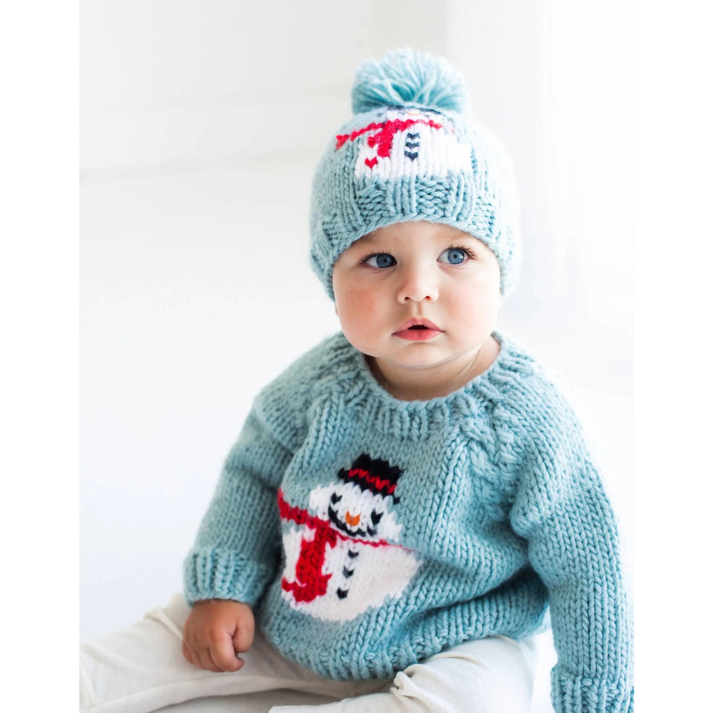 Frosty Snowman Surf Crew Neck Sweater Baby & Toddler - Baby Christmas Sweater
