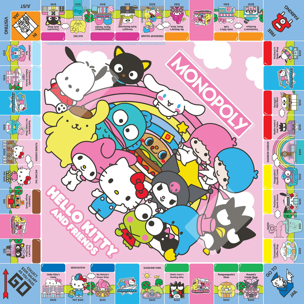 Monopoly® Hello Kitty®And Friends Board Game, by