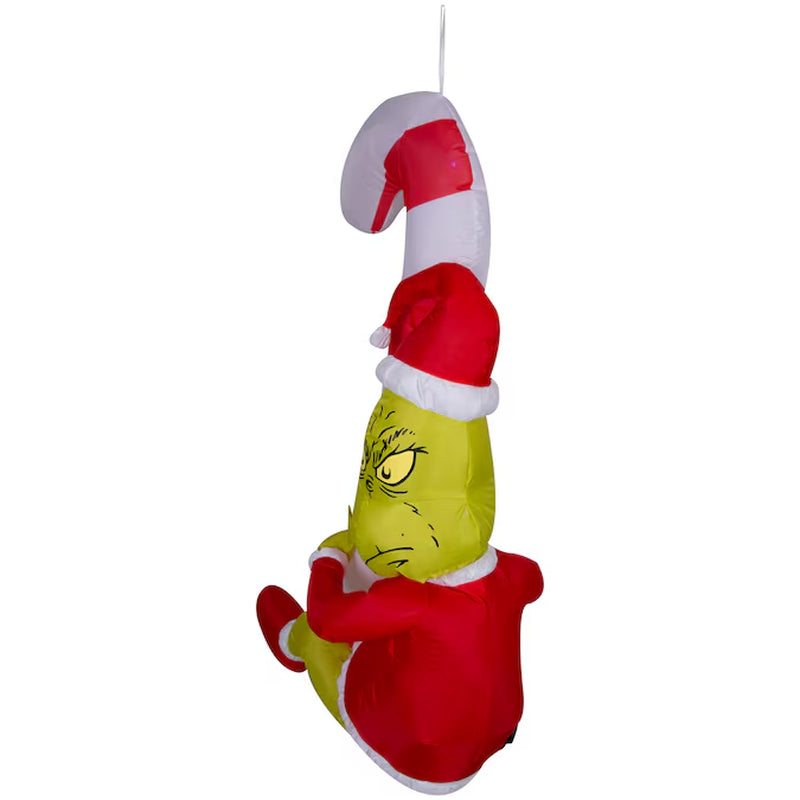 the Grinch 53.94-In Freestanding Inflatable with White LED Lights