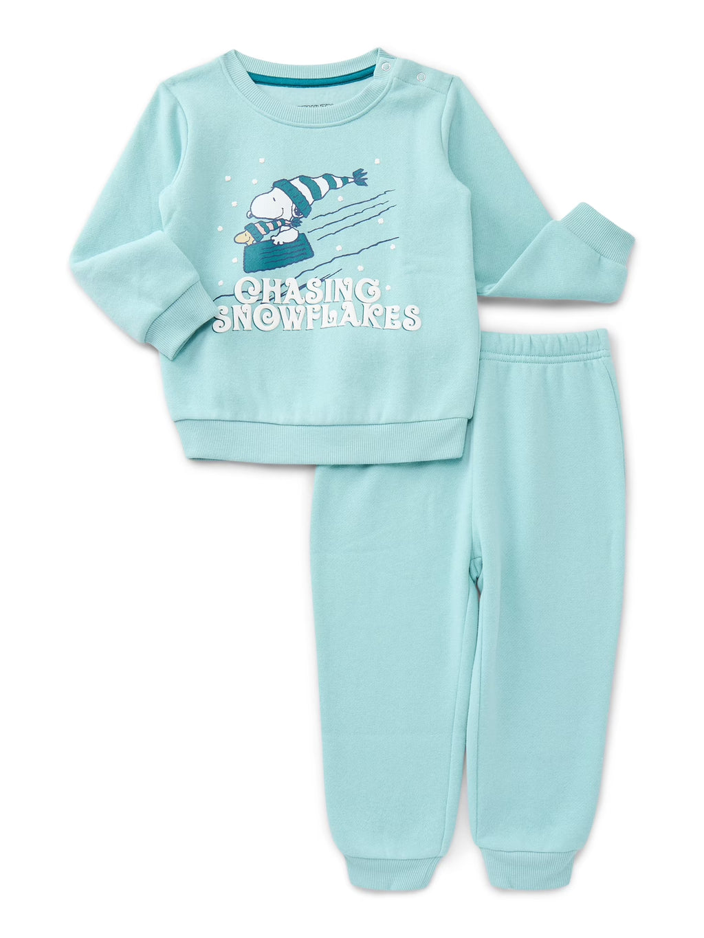 Baby Boys or Girls Crewneck Sweatshirt and Joggers Set, 2-Piece, Sizes 0/3M-24M