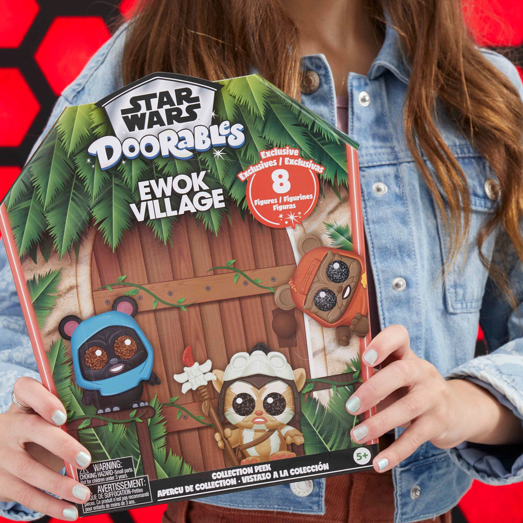 STAR WARS™ Doorables Ewok Village Collection Peek, Collectible Figures, Kids Toys for Ages 5 Up