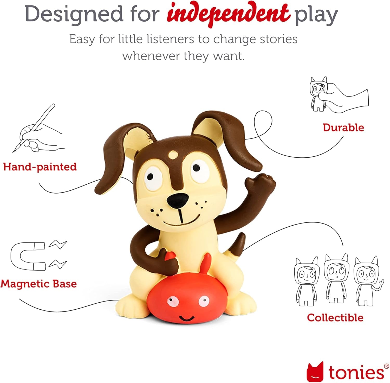 Toniebox Starter Set with Woody and Playtime Puppy - Green [Discontinued]