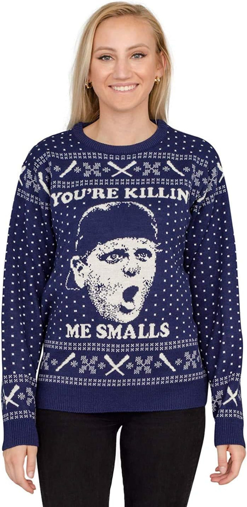 You'Re Killin' Me Smalls Ugly Christmas Sweater for Men, Women