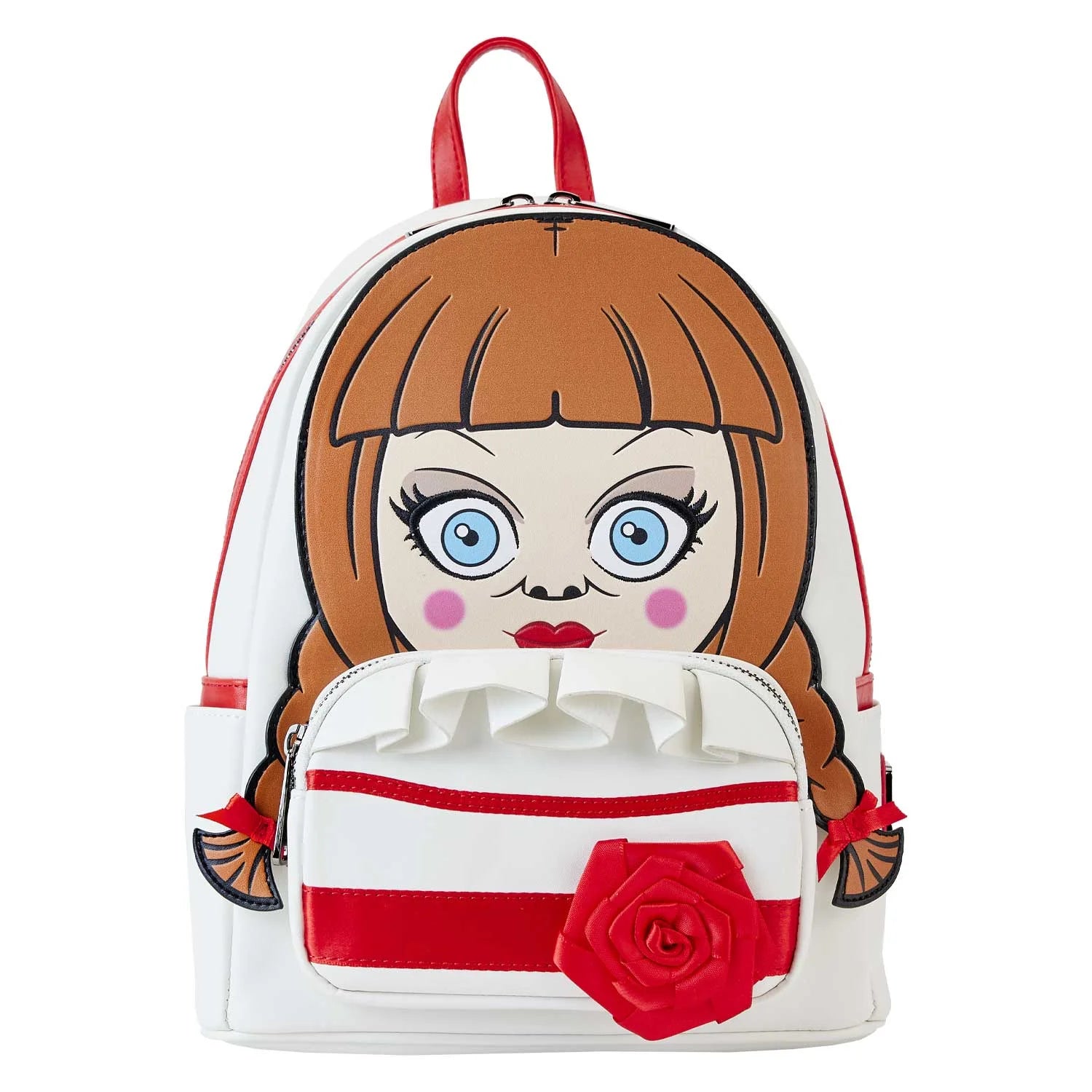 Horror Annabelle Cosplay Mini Backpack