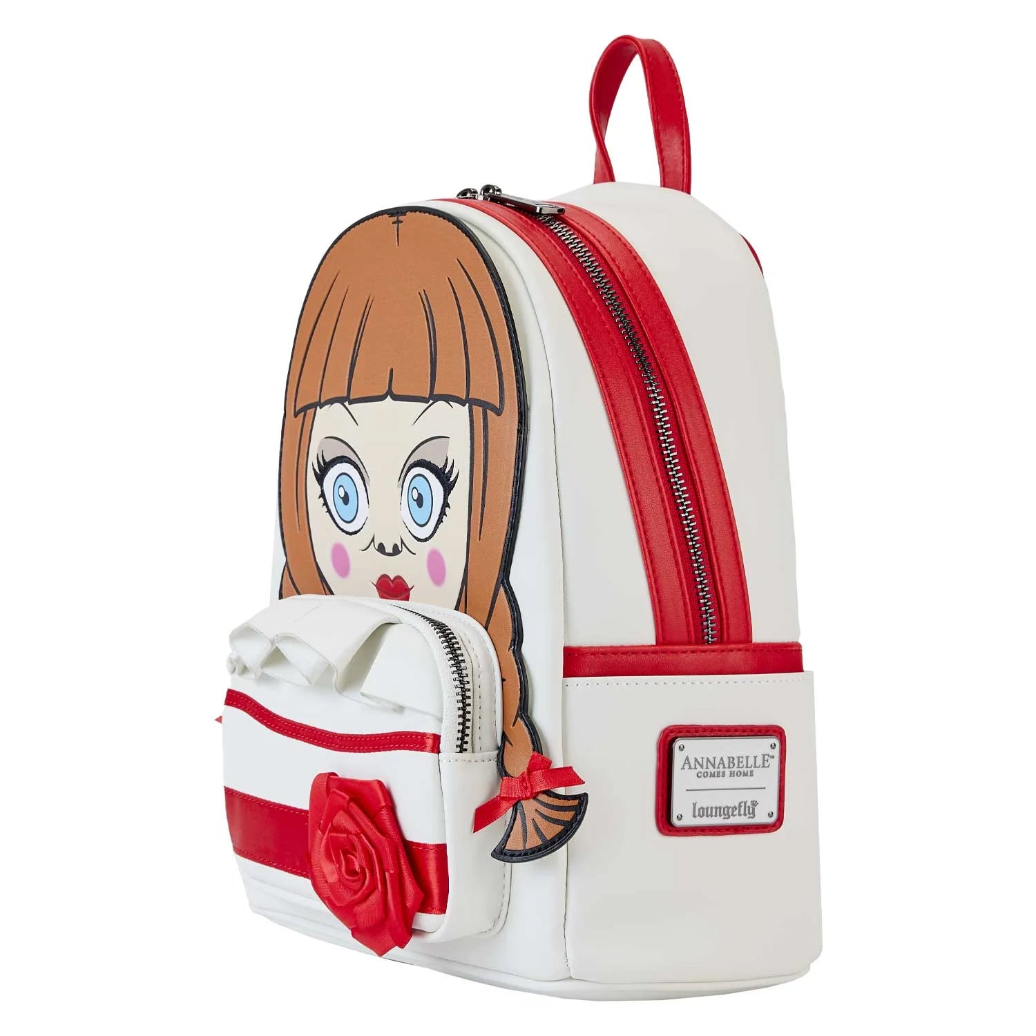 Horror Annabelle Cosplay Mini Backpack