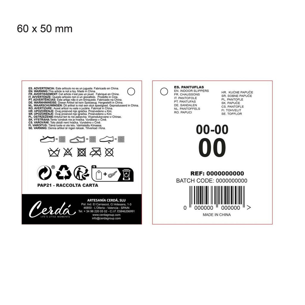 House Slippers Wicked Multicolour