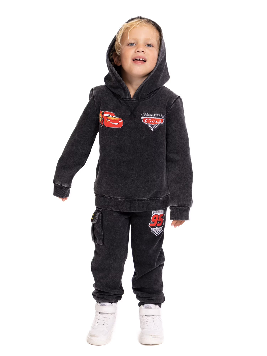 Pixar Cars Toddler Boys Graphic Hoodie and Jogger Pants Set, 2-Piece, Sizes 12M-5T