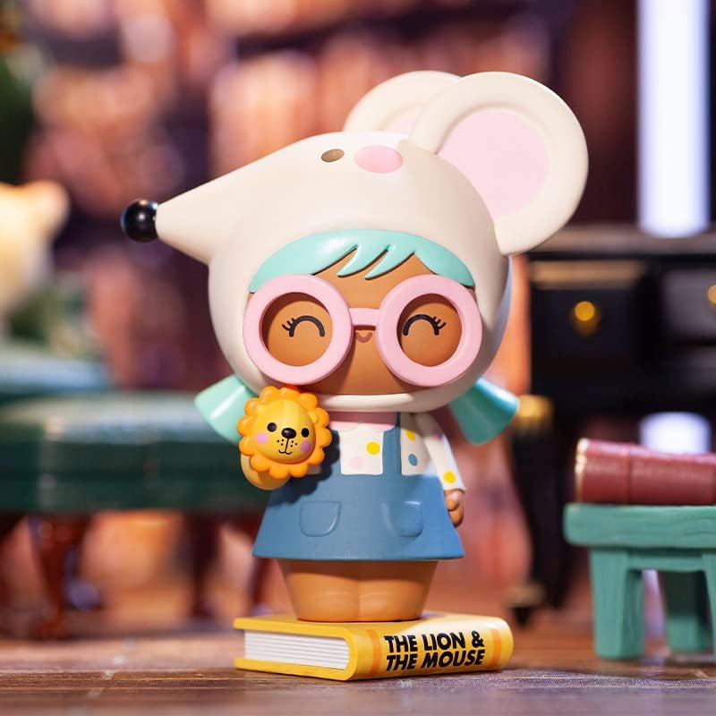 Figure Toy Collection Momiji - Book Shop Series Creative Cute Art Action Figure Toy Box Gift for Christmas Birthday Party Holiday