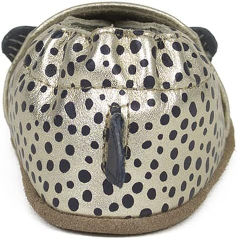 Baby Girls Soft Soles, Celine Gold Leather, 12-18 Months