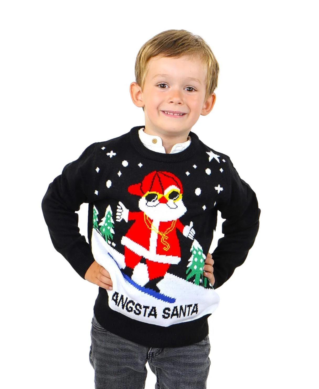 Kids Christmas Sweater, Children'S Acrylic Holiday Pullover for Boys & Girls, 2 Years