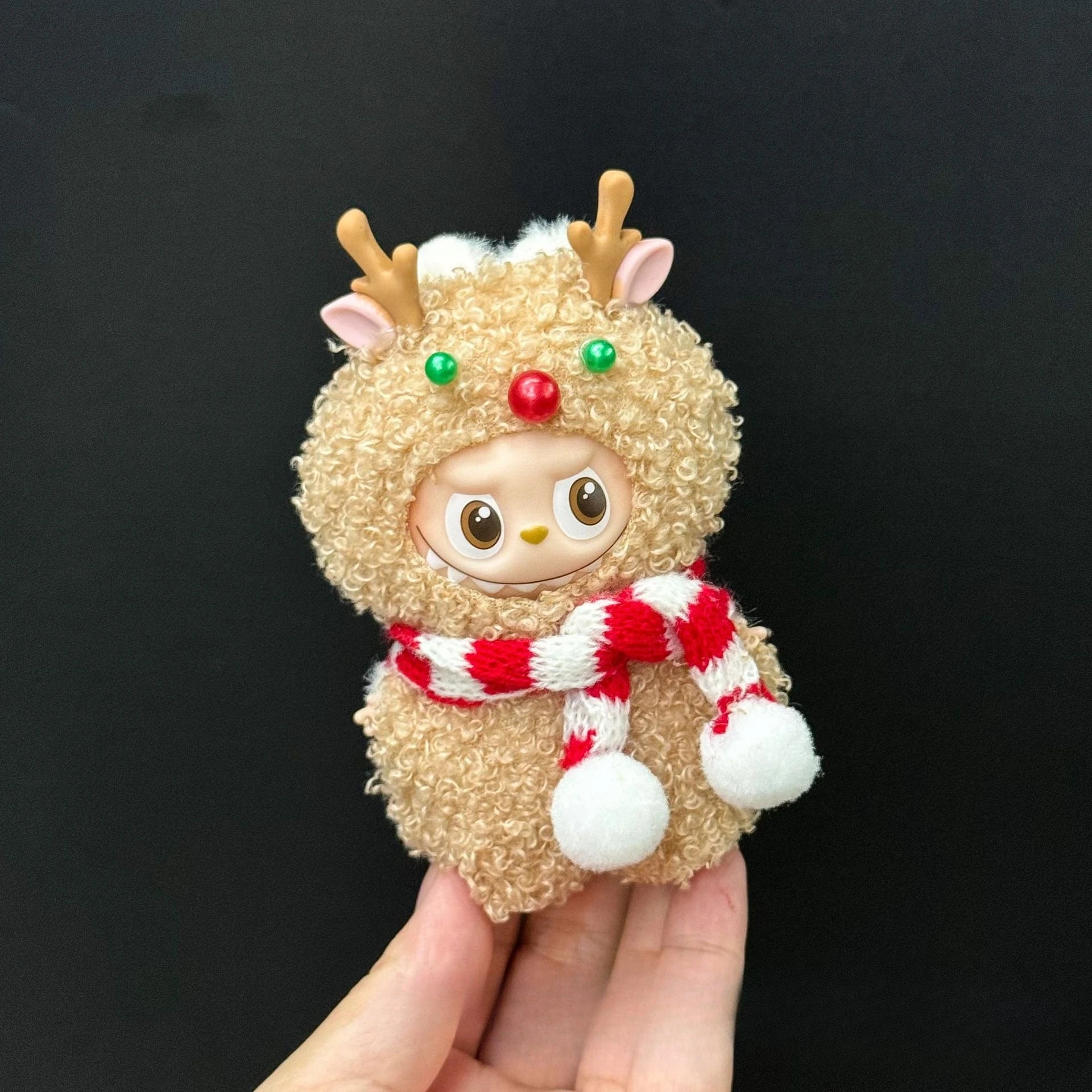 For Mini Labubu 4.0 Pin for Love Clothes Christmas skirt cloak For Labubu V4 Christmas Outfit Clothing Accessories