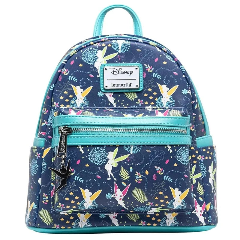 The Aristocats Marie Floral Allover-Print Mini Backpack Villains Scene Maleficent Sleeping Beauty Backpack Children Schoolbag