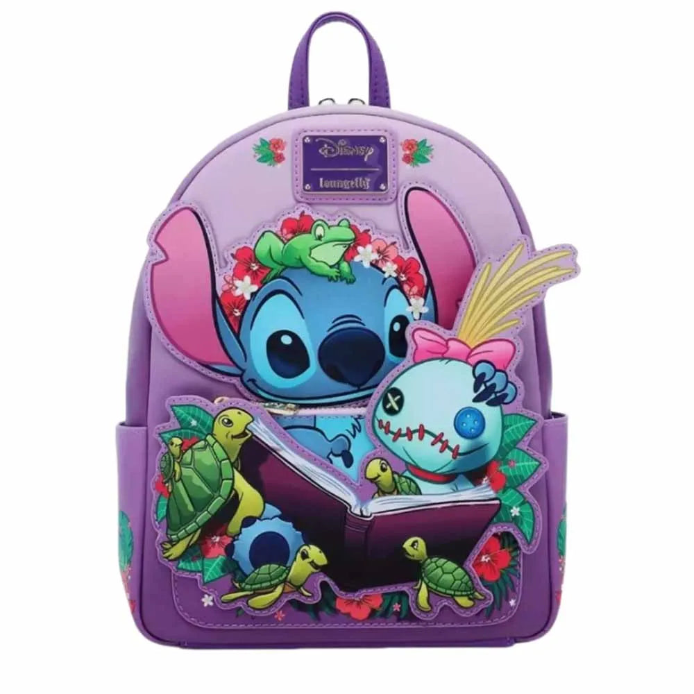 The Aristocats Marie Floral Allover-Print Mini Backpack Villains Scene Maleficent Sleeping Beauty Backpack Children Schoolbag