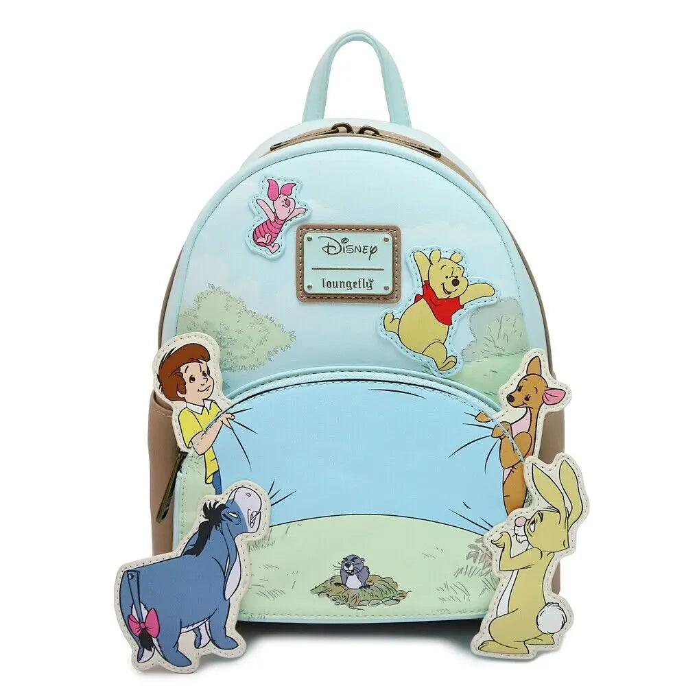 The Aristocats Marie Lady Floral Footsy Double Strap Shoulder Bag Mini Backpack Cute Backpack Bags for Women School Backpack