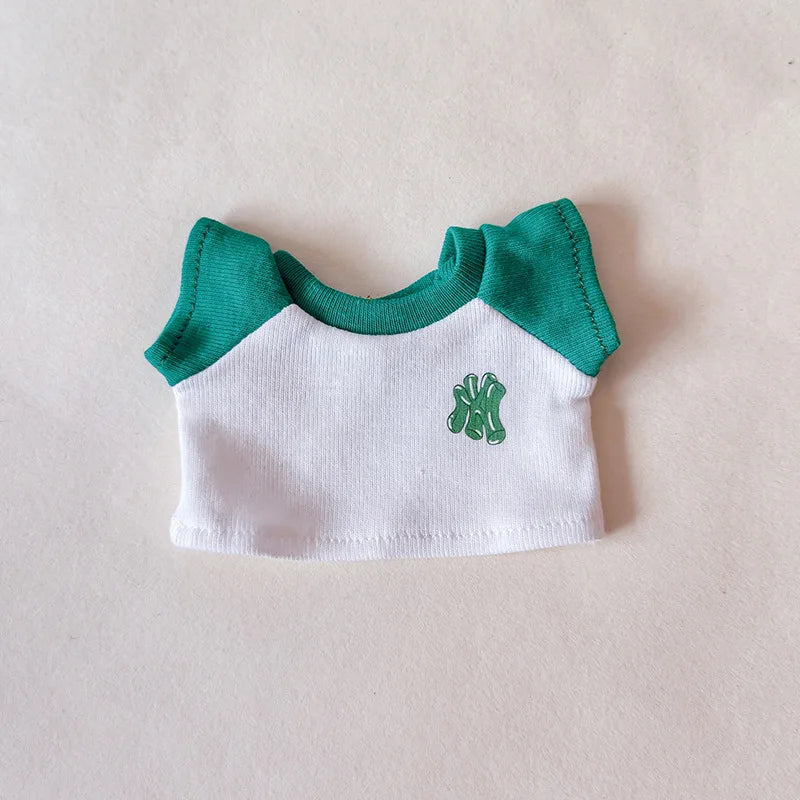Hot For Labubu Doll Clothes17cm Labubu Clothes Sitting Party 17 Baseball Clothes Children'S Clothes Diy Doll Accessories Gift