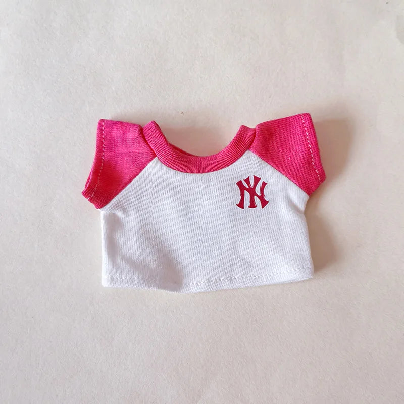 Hot For Labubu Doll Clothes17cm Labubu Clothes Sitting Party 17 Baseball Clothes Children'S Clothes Diy Doll Accessories Gift