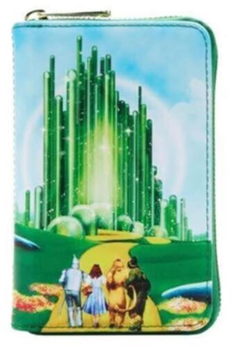Loungefly Wizard of Oz Emerald City Zip around Wallet