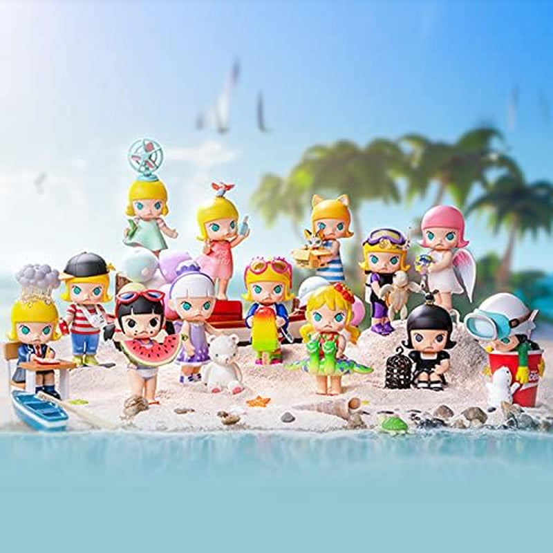 Molly When I Was a Kid Series 12PC Blind Box Toy Box Bulk Popular Collectible Random Art Toy Hot Toys Cute Figure Creative Gift, for Christmas Birthday Party Holiday