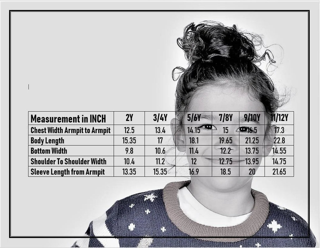 Kids Christmas Sweater, Children'S Acrylic Holiday Pullover for Boys & Girls, 9-10 Years