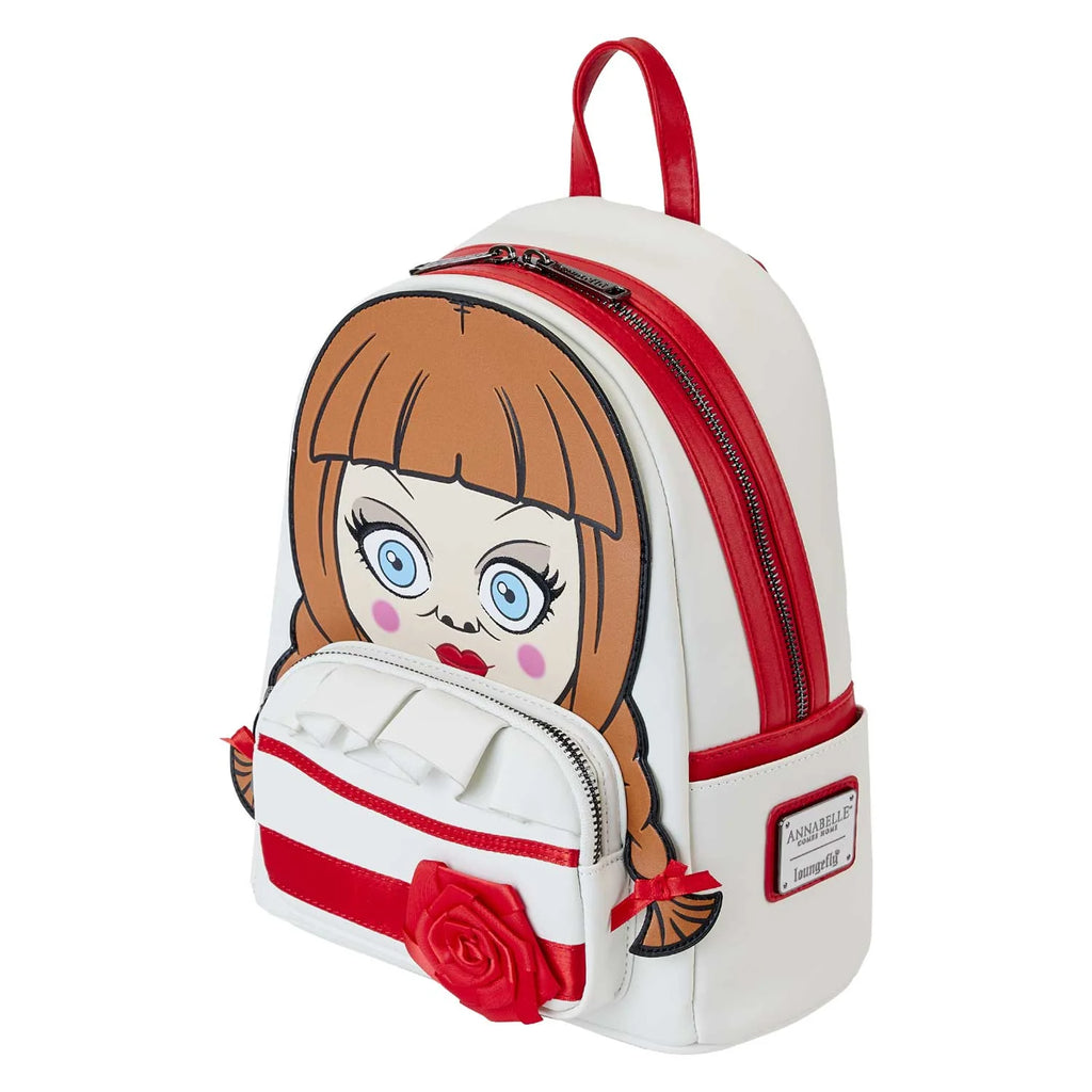Horror Annabelle Cosplay Mini Backpack
