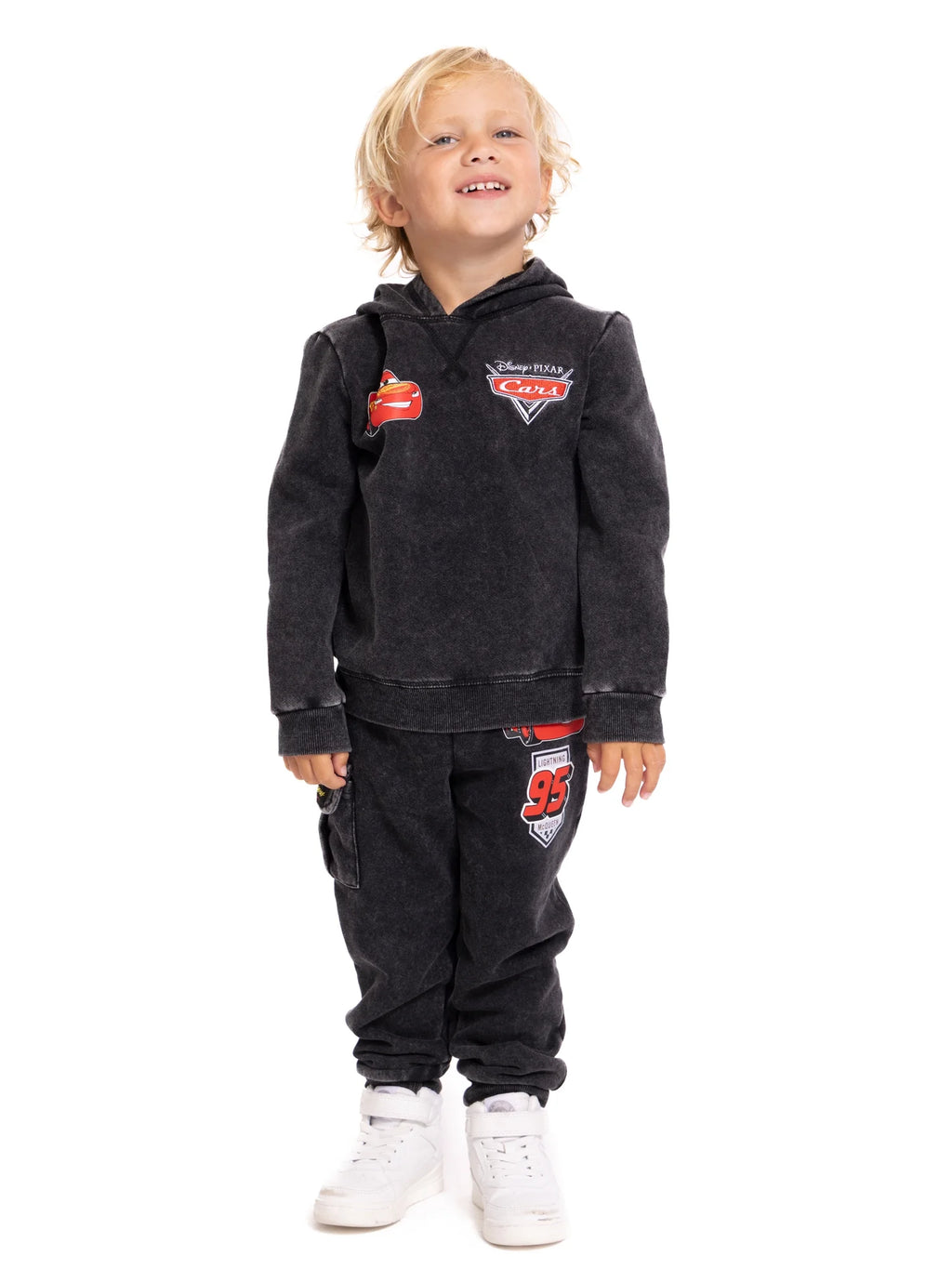 Pixar Cars Toddler Boys Graphic Hoodie and Jogger Pants Set, 2-Piece, Sizes 12M-5T