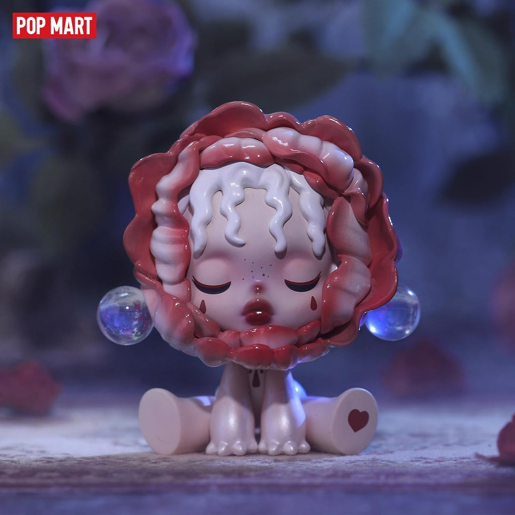 Skull Panda Ancient Castle Blind Box Figures, Random Design Mystery Toys for Modern Home Decor, Collectible Toy Set for Desk Accessories, Triple Box