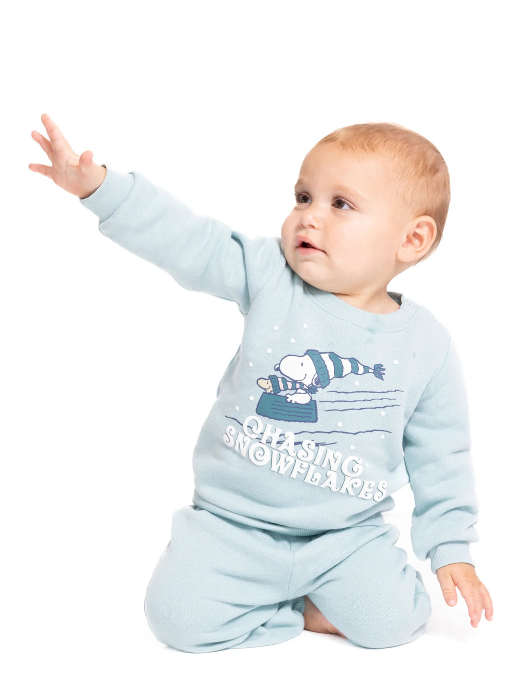 Baby Boys or Girls Crewneck Sweatshirt and Joggers Set, 2-Piece, Sizes 0/3M-24M