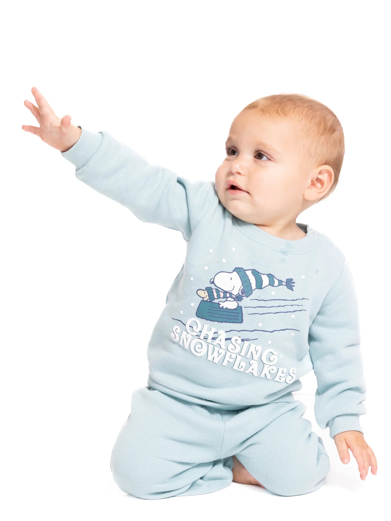 Baby Boys or Girls Crewneck Sweatshirt and Joggers Set, 2-Piece, Sizes 0/3M-24M