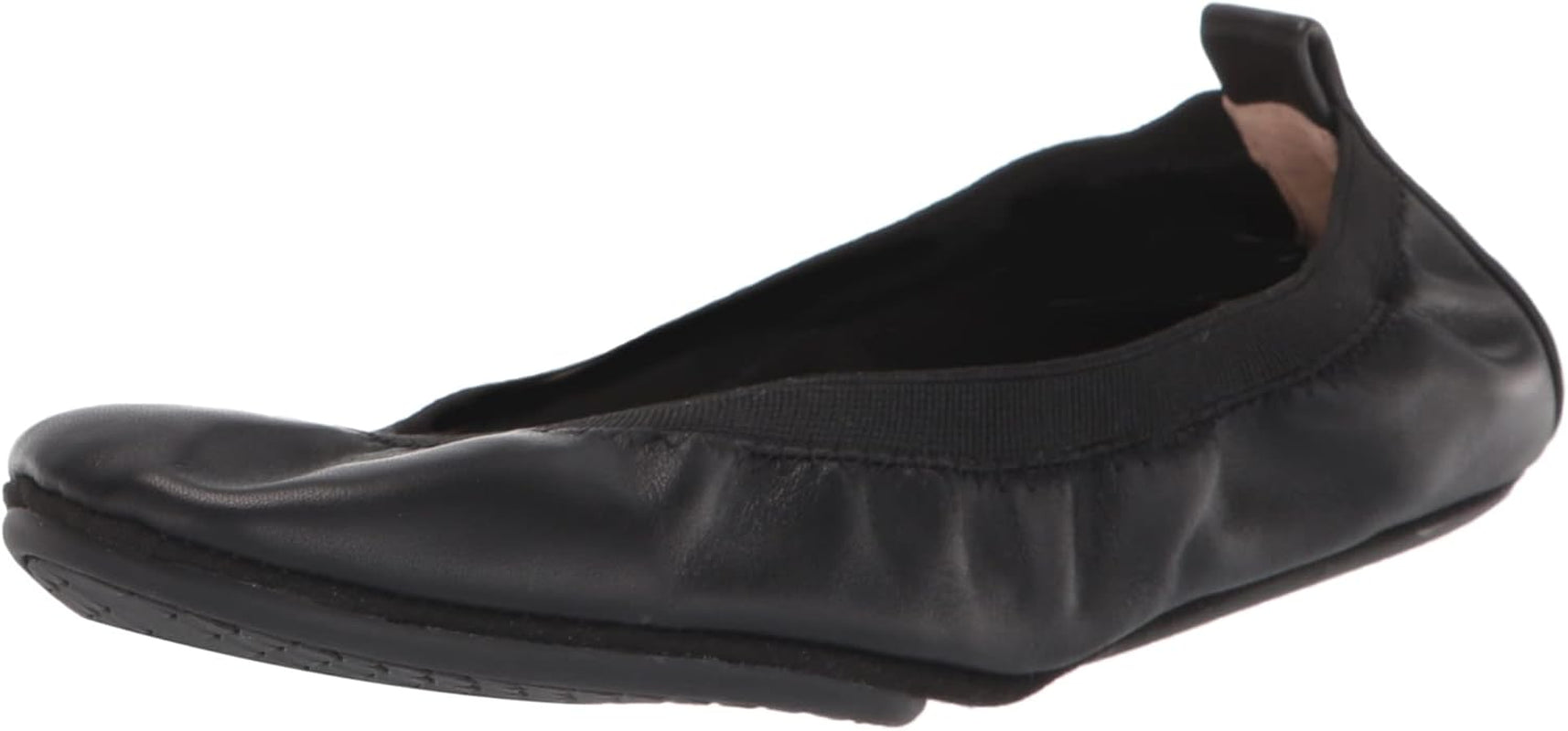 Samara Women'S Leather Metallic Foldable Ballet Flat