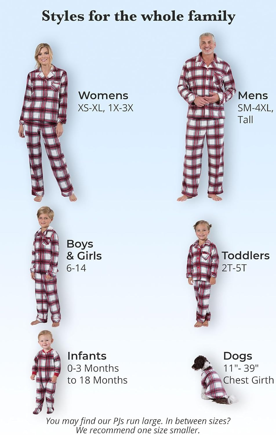 Christmas Pajamas for Family - Family Christmas Pjs Matching Sets
