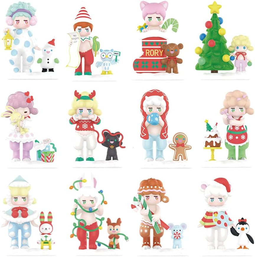 Satyr Rory Cozy Winter Time Series 1PC Blind Box Action Figure Toy Box Bulk Popular Collectible Random Art Toy Hot Toys Cute Figure Creative Gift, for Christmas Birthday Party Holiday