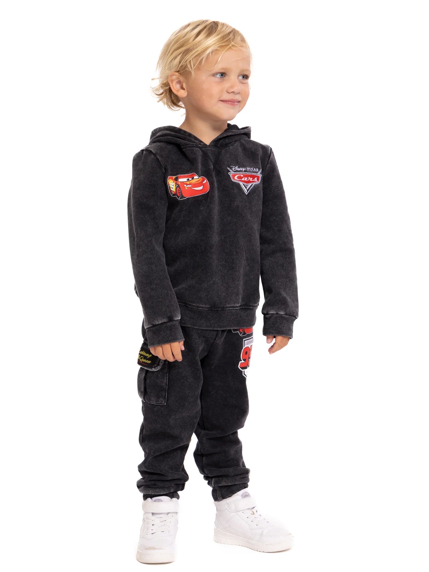 Pixar Cars Toddler Boys Graphic Hoodie and Jogger Pants Set, 2-Piece, Sizes 12M-5T