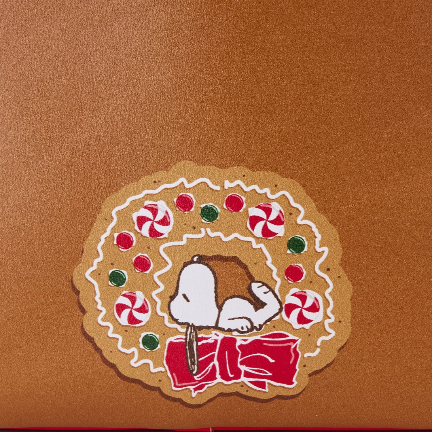 Peanuts  Snoopy Gingerbread Mini Backpack – Festive Holiday Bag for Peanuts Fans(Scented)