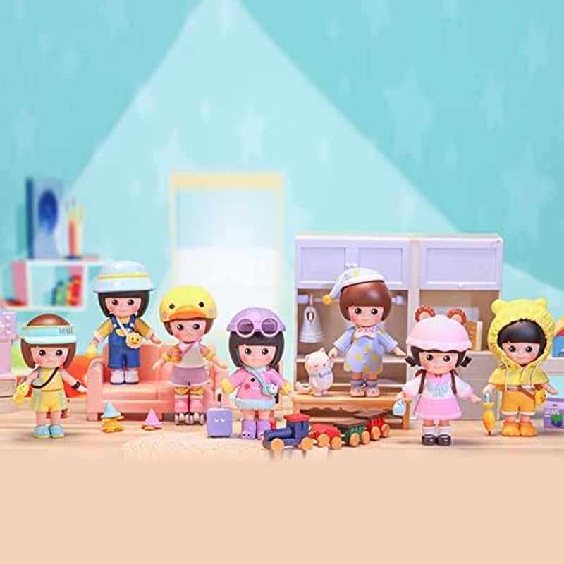 MMUI-CHAN Dress up & Play Series 1PC Blind Box Action Figure Toy Box Bulk Popular Collectible Random Art Toy Hot Toys Cute Figure Creative Gift, for Christmas Birthday Party Holiday